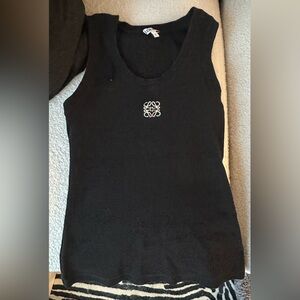 Loewe Black Sleeveless Top